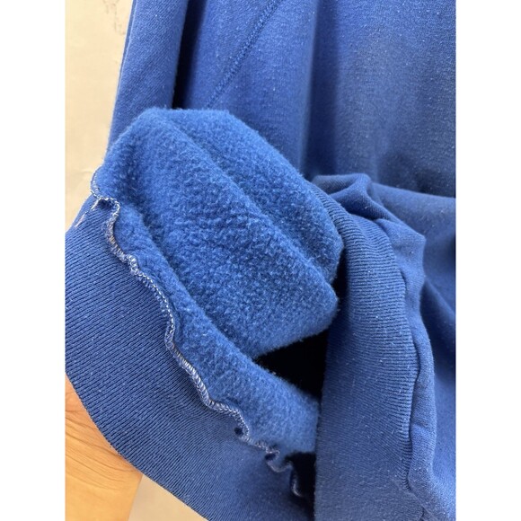 Vintage 1958 Schuz Snoopy Dog Peanuts Blue Sweatshirt Mens M sweater 50s Retro - Picture 12 of 16